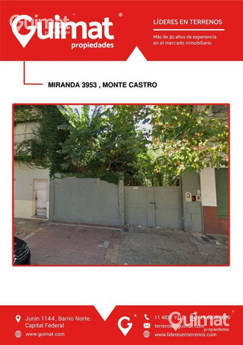 Imagen 2 de 10 de Terreno - Monte Castro - Lideres En Terrenos - Guimat Propiedades