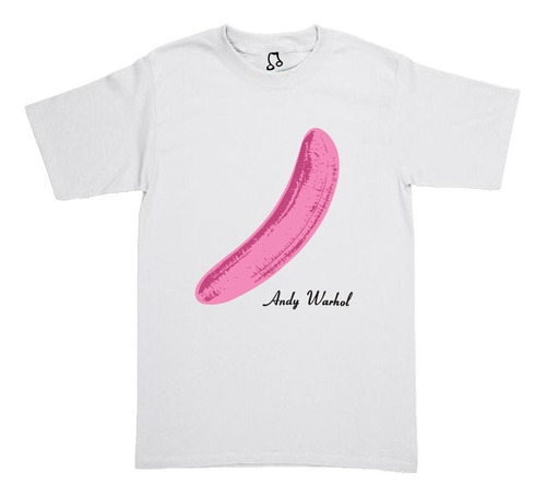 Playera Velvet Underground & Andy Warhol Rosa