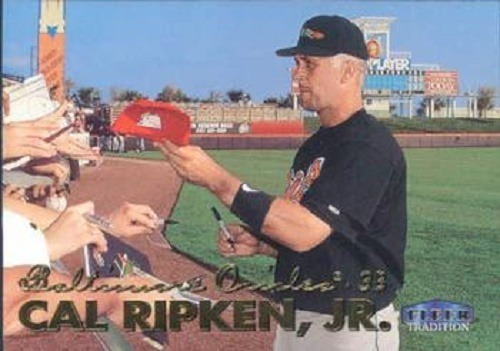 Mlb Cal Ripken Jr Fleer Tradition 1999 # 8