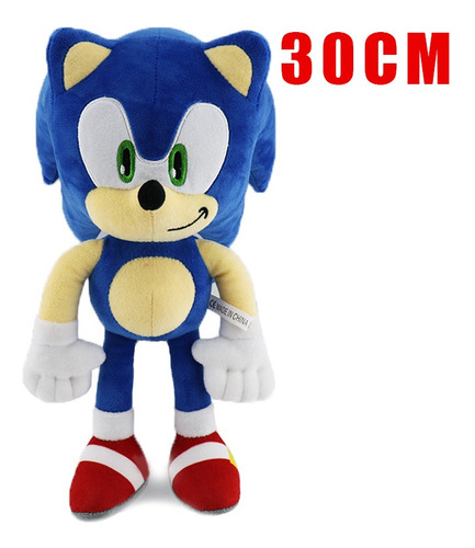 Muñeca De Peluche Sonic The Hedgehog De 30 Cm