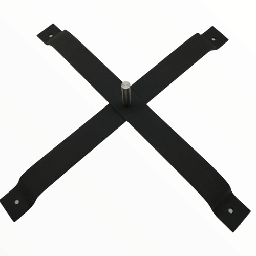 Asta De Bandera 2.8m+ Base Estructura Cruceta+ Pivote