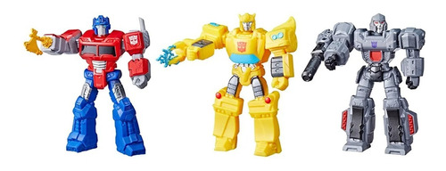 Juguete Robot Transformers Amarillo Cybertron Battlers Febo
