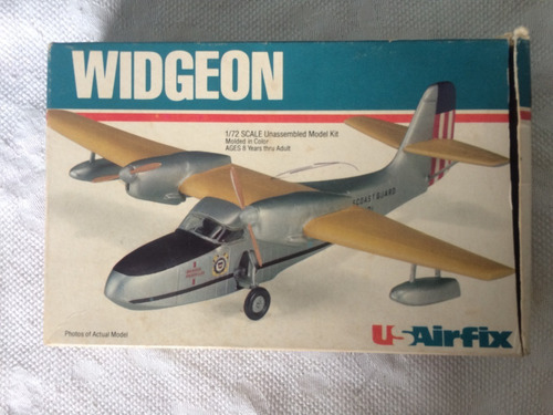 Aeromodelismo Caja Vacía 1979 Coleccionable Widgeon Usairfix