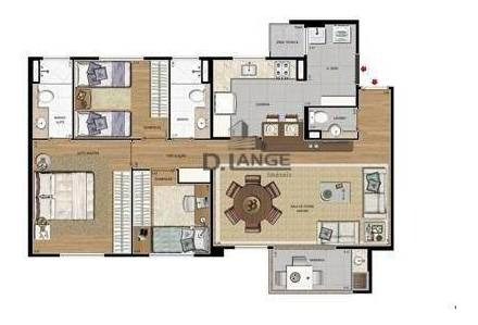Imagem 13 de 13 de Apartamento Residencial À Venda, Jardim America, Paulínia. - Ap16600