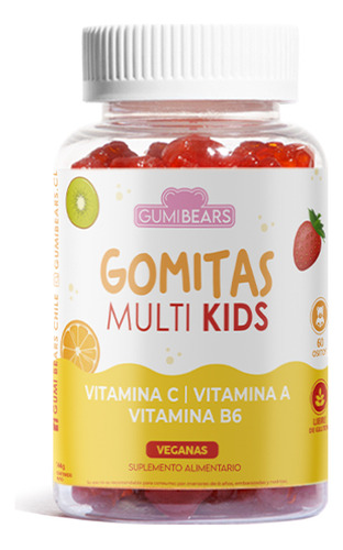 Gumi Bears Vitamins Multikids 1mes