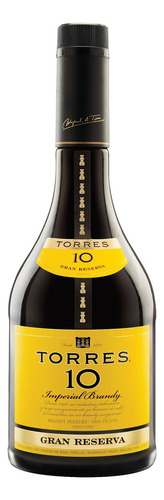 Brandy Torres 10 Botella De 1000 Ml