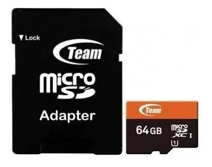 Memoria Micro Sd Team Group Tlf/ R4 64 Gb Clase 10 Nueva