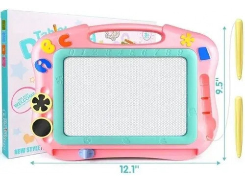 Juguete De Tablero De Dibujo Magnético A Color Para Niños