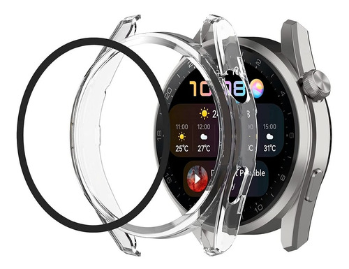 Protector Carcasa Para Huawei Watch 3 / 3 Pro Funda Templada