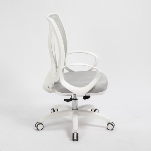 Imagen 2 de 9 de Silla De Oficina Alma White Ergonómica Rossi