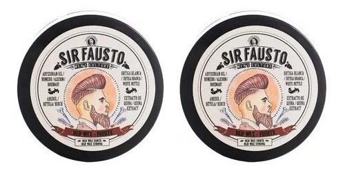 Cera Pomada Sir Fausto Old Wax Fuerte Para Pelo X 200