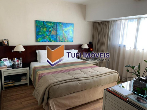 Imagem 1 de 10 de More Em Um Flat No Miolo Do Itaim Bibi - 4259