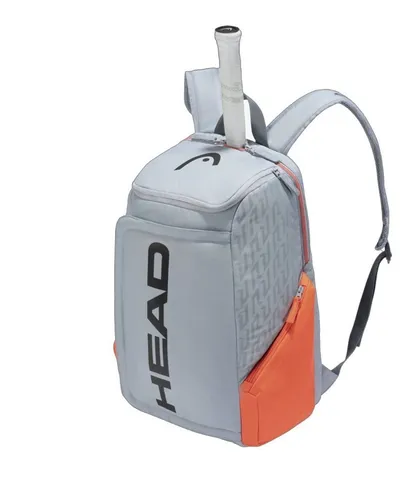 Grey and orange backpack hot sale