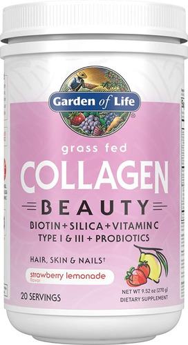 Garden Of Life Grass Fed Colageno - Unidad a $8600