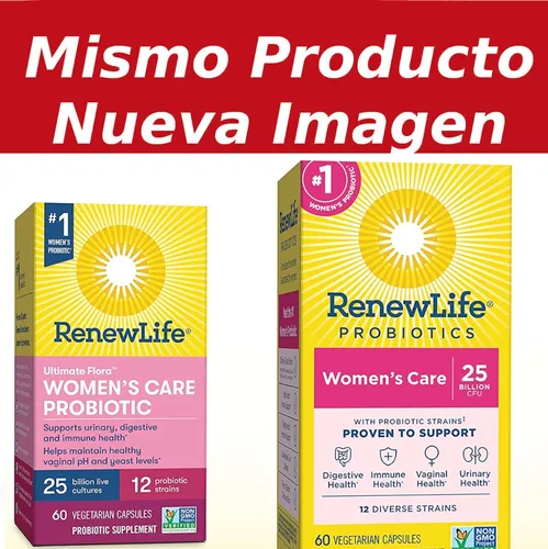 Renew Life Probióticos Mujeres