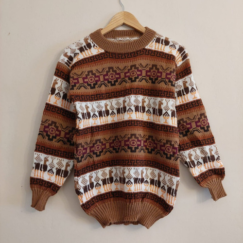 Sweater Pullover Lana De Alpaca Spring