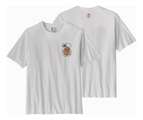 Polera Eco P-13 Hombre White Gnomo