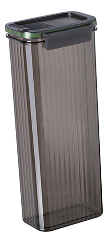 Contenedor De Espaguetis, Tapa Hermética Extraíble, Gris
