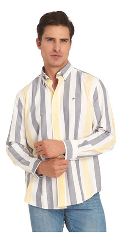 Tommy Hilfiger Camisa Varonil Mw0mw39160