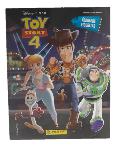 Álbum De Figuritas Toy Story 4 Con 29 Figuritas Pegadas