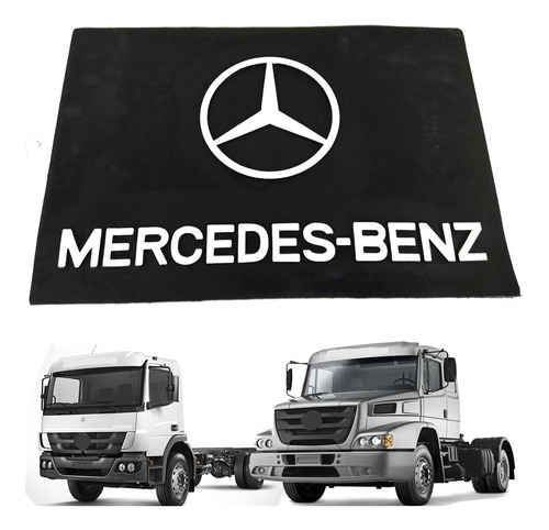 Aparabarro Parabarro Traseiro Caminhão Mercedes Benz 67x46cm