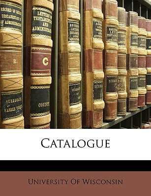 Libro Catalogue - University Of Wisconsin