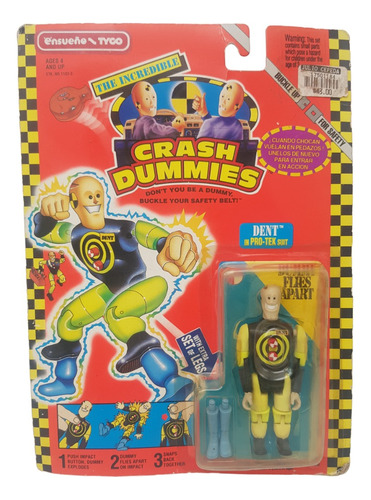 Figura De Acción Ensueño Tyco Crash Dummies Dent De 1992