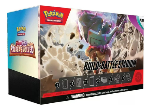 Pokemon Build And Battle Stadium Paldea Evolved Original