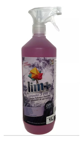 Limpador Geral Gatilho 3em 1 Limpa Perfuma Desinfeta Lim+ 1l