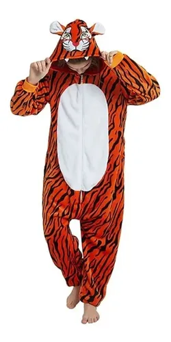 Pijama de tigre adulto hotsell