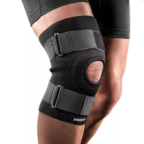 Rodillera Con Refuerzo Rotuliano Y Abrojo De Neoprene Ptm Talle Xl  (52-56cm) Meniscos Ligamentos Esguince Rotula Protección