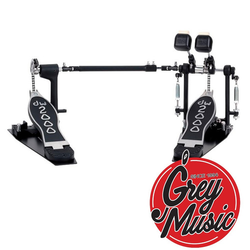 Pedal De Bombo Doble Serie 2000 Dw - Cp2002 Grey Music
