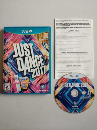 Just Dance 2017 Juego Original Completo Para Tu Wii U (Usado)
