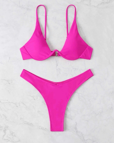 Imagen 3 de 10 de Traje De Baño Bikini Dos Piezas