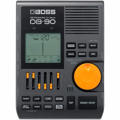 Afinador Metrônomo Digital Boss Db90 Guitarra Violao Dr Beat