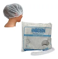 Comprar Gorro Plisada Blanca Cofia Desechable Plisado, 100 Piezas 
