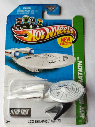 Hot Wheels Uss Enterprise Ncc-1701 Star Trek Tarjet Usa Us5