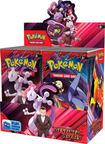 Pokémon Destined Rivals Booster Box Rivals Inglés
