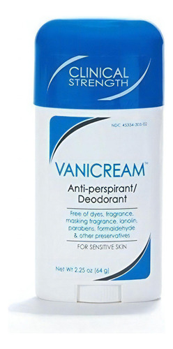 Antitranspirante Vanicream Antitranspirante