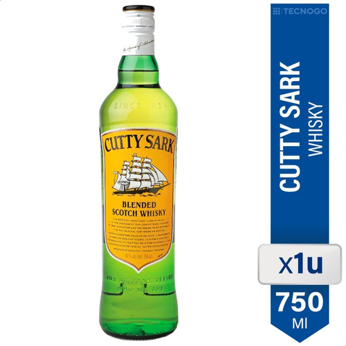 Whisky Cutty Sark 750ml Whiskey Botella Blend Escoces