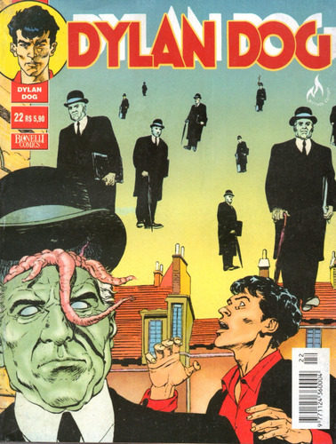 Dylan Dog N° 22 - 1ª Série - Golconda! - 100 Páginas Em Português - Editora Mythos - Formato 13,5 X 18 - Capa Mole - 2004 - Bonellihq Jan24