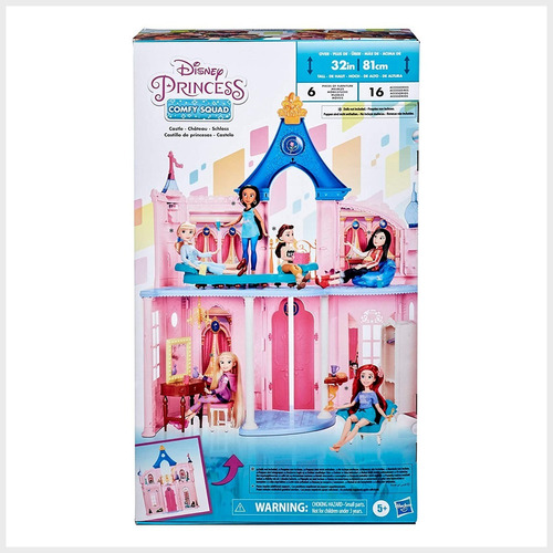 Castillo Disney Hasbro Princess Comfy Squad Casa Muñecas