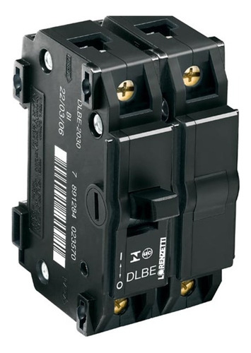 Disjuntor Nema Bipolar Dlb 60a Lorenzetti Bifásico