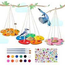 Comprar Paquete De 3 Comederos Pájaros Niños, Kit De Manualid...