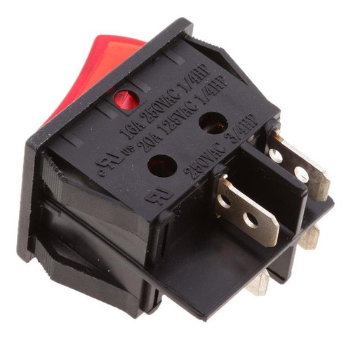 4 Interruptor Iluminado Led Para Automóvil
