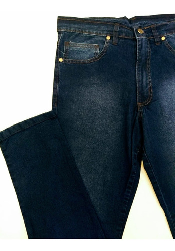 Jeans Elastizado Hombre Semi Chupin Talles Grandes