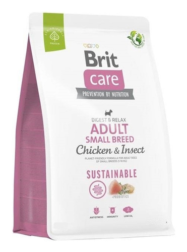 Brit Care Chicken & Insect Raza Pequeña 3kg / Luxpets