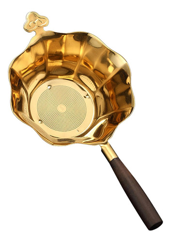 Colador De Té Con Mango De Madera, Infusor De Té Para Uso Do