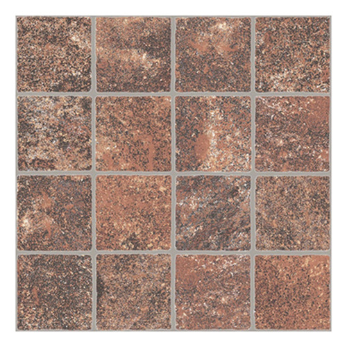 Ceramica Vereda Simil Piedra Porfido Rojo 46x46 2da Allpa