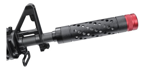 Supressor Rifle Airsoft 150x30mm Rosca M14 Esquerda